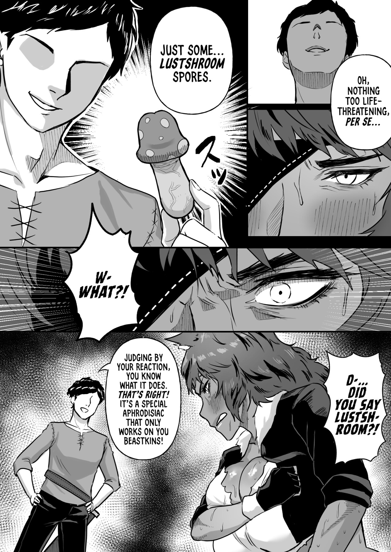 Hentai Manga Comic-Sexual Taming: Wolf Beastkin-Read-7